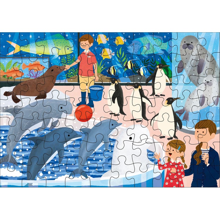 KMN-JP-46 STEP4 たのしい動物パーク 54/70/88ピース くもん出版 の