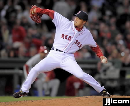 ◎岡島秀樹（レッドソックス） エンゼルス…：MLB2008―大リーグ