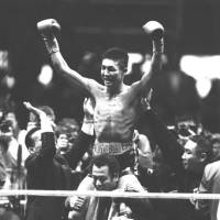 浜田剛史WBC世界ジュニアウエルター級…：「世界」を獲ったボクサー