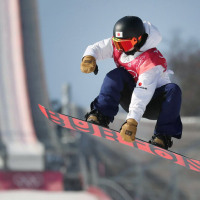 平昌五輪・スノーボード女子ビッグエア…：女子スノーボード 藤森由香