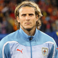 ACLサッカーの浦項（韓国）戦で、ゴール前…：ディエゴ・フォルラン