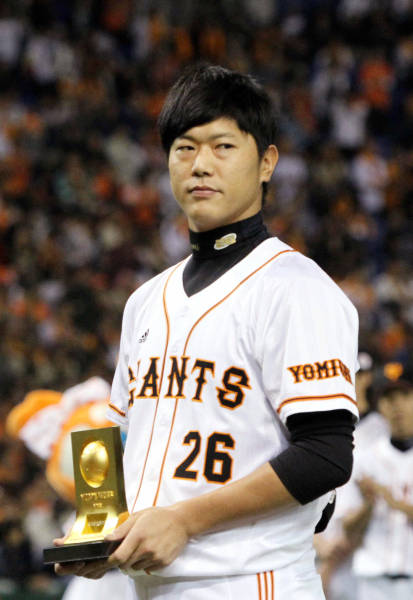 内海哲也投手 4億円：時事ドットコム