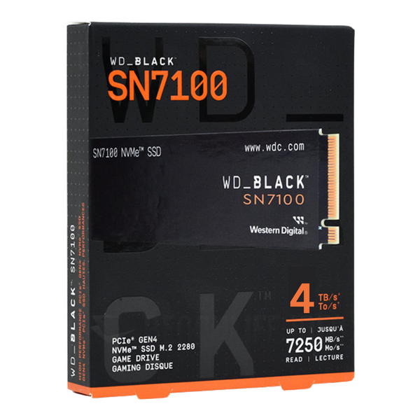 WD_BLACK 4TB SN7100 WDS400T4X0E M.2 2280 PCIe Gen4 x4 SSD