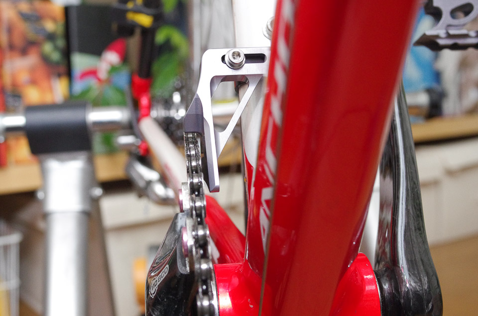 K-EDGE クロス チェーンキャッチャーXLシングルでロードバイクの