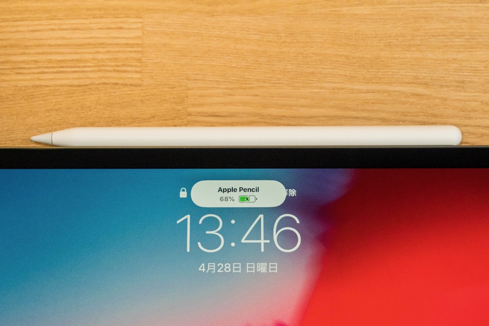 iPad Pro 11インチとApple Pencil 2のウェルカムレビュー 本が見開きで