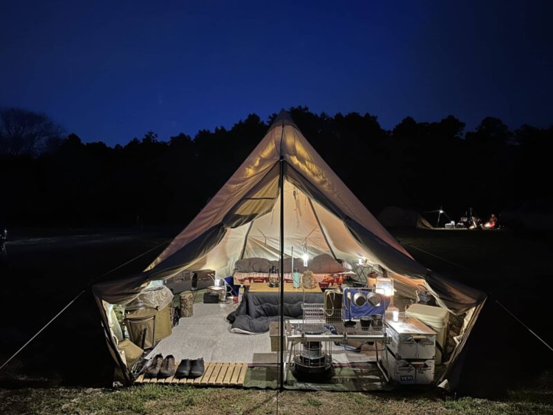 モーニンググローリーTC/サバティカル【テントレビュー&レイアウト全