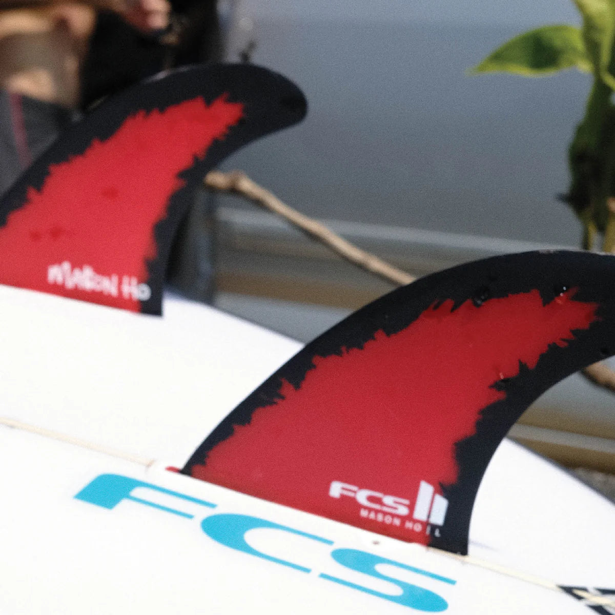 FCS II Mason Ho Code Red Tri Fin Set — Jungle Surf Store