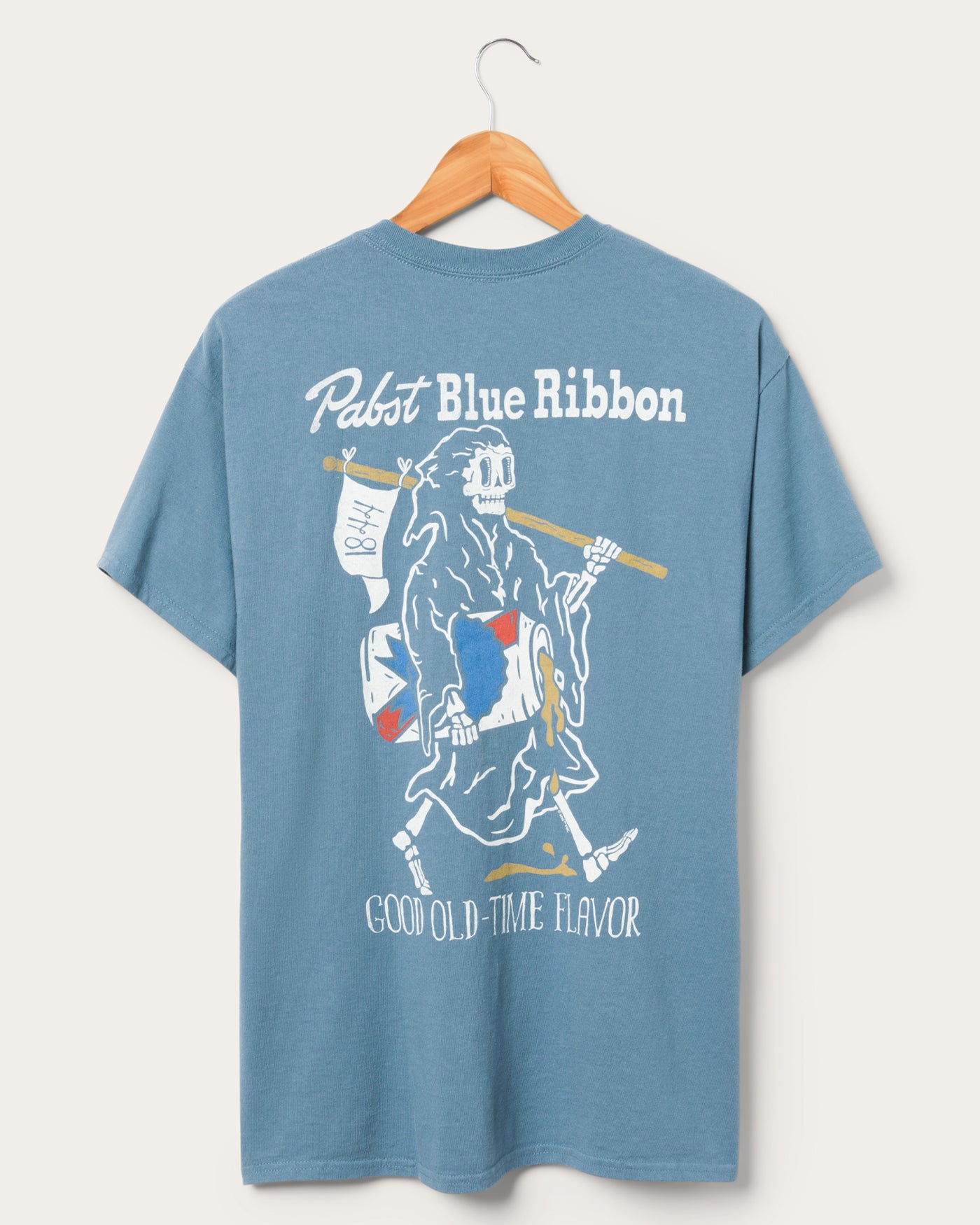 Pabst Blue Ribbon Good Old Time Flavor Flea Market Tee – Junk Food