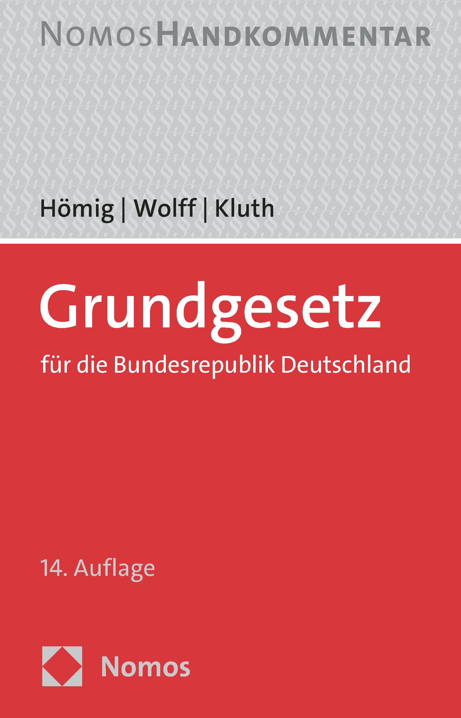 Kommentar - Grundgesetz für die Bundesrepublik Deutschland | Hömig