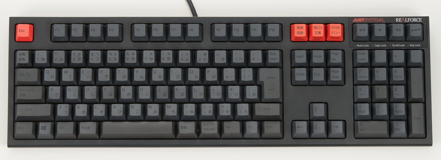 東プレ REALFORCE R2A-JP4-BKJ カスタムリミテッドエディション - Just