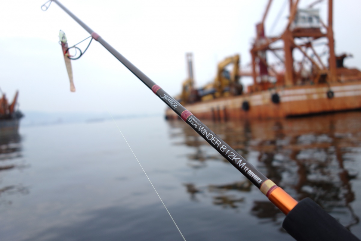 タチウオワインドでショアワインダーTZ ADVANCEとKM PLUSの使い分け