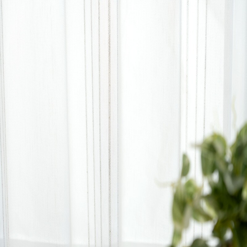 アビー レースカーテン JE-88012 ホワイト ｜ジャストカーテン