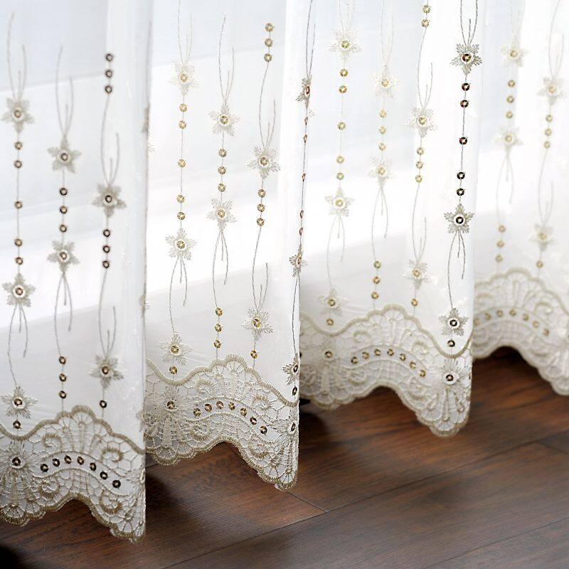 エリーゼ レースカーテン JE-92515 ホワイト ｜ジャストカーテン