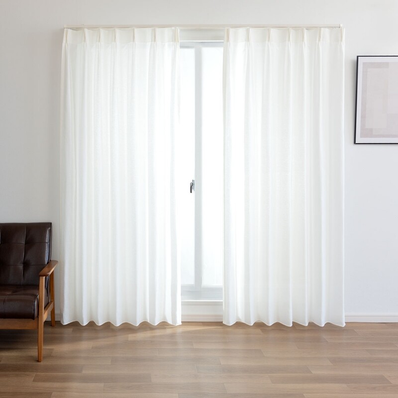 レックス レースカーテン JE-92892 ホワイト ｜ジャストカーテン