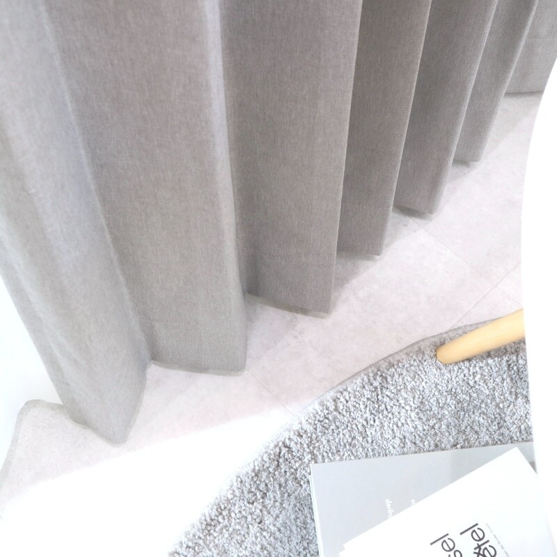 ソワレ カーテン JF-91026 グレー ｜ジャストカーテン