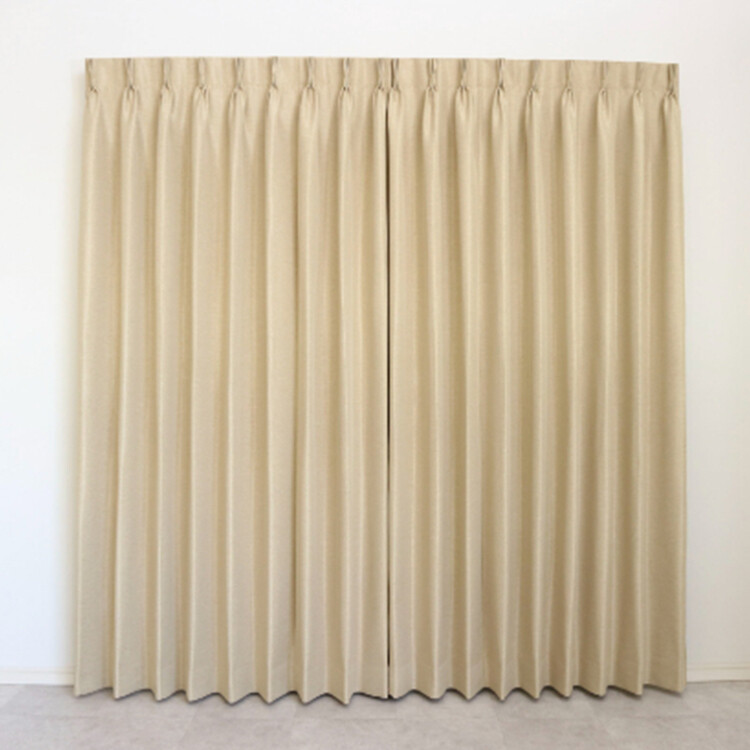 オウル カーテン JC-52058 アイボリー ｜ジャストカーテン