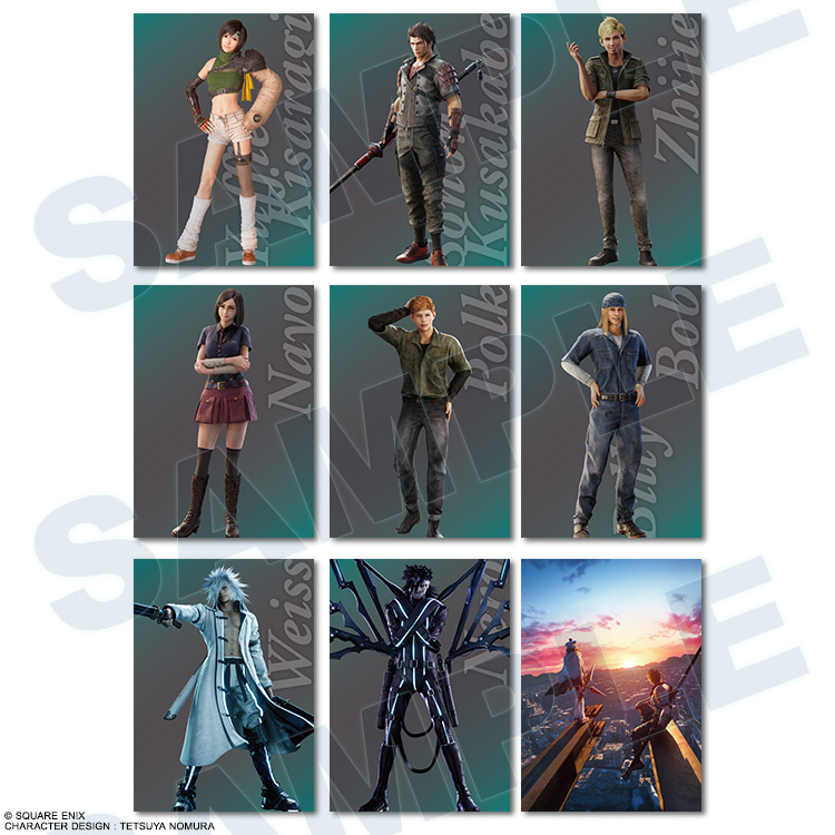 FINAL FANTASY VII ANNIVERSARY ART MUSEUM デジタルカードプラス