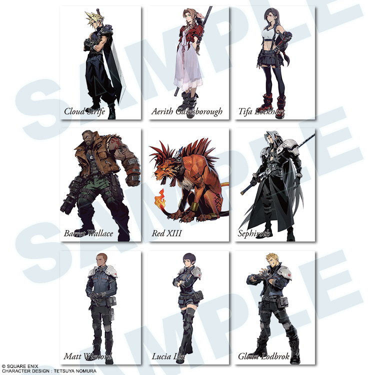 FINAL FANTASY VII ANNIVERSARY ART MUSEUM デジタルカードプラス