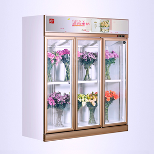 花の冷蔵庫，花冷蔵庫，花屋冷蔵庫，アレンジフラワーショーケース