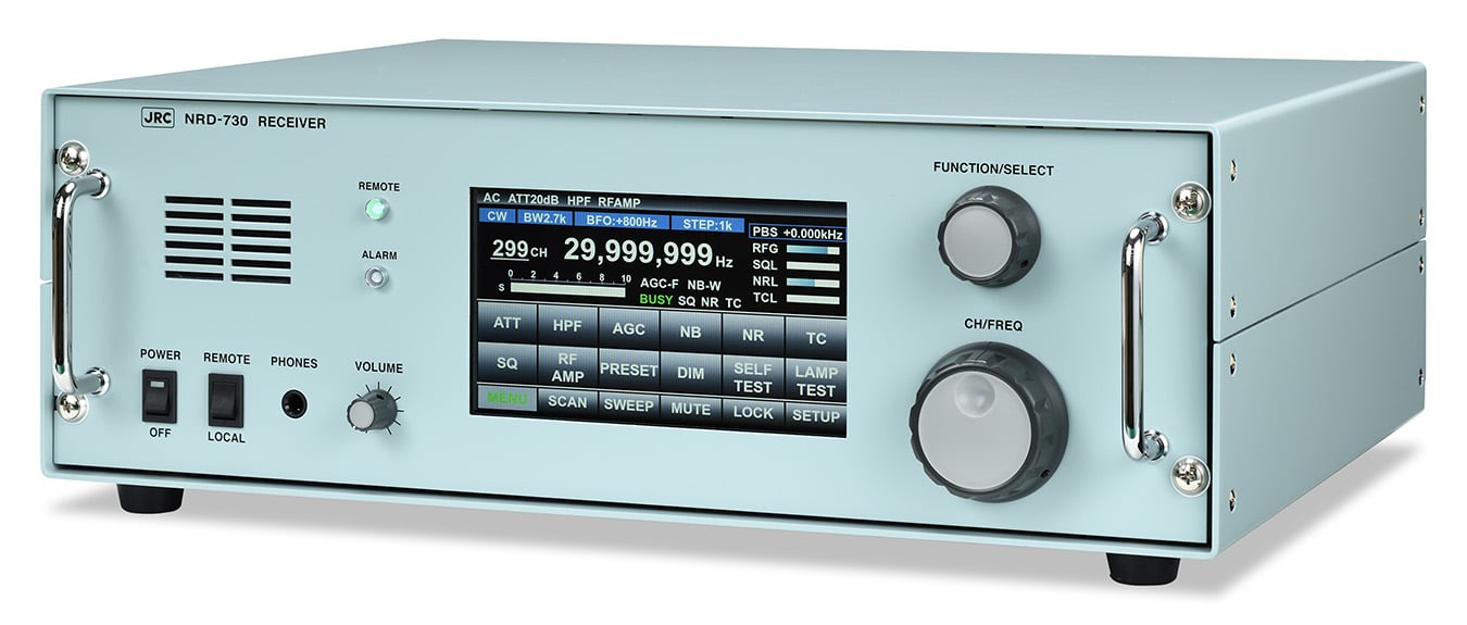 MF/HF受信機 NRD-730｜JRC 日本無線株式会社