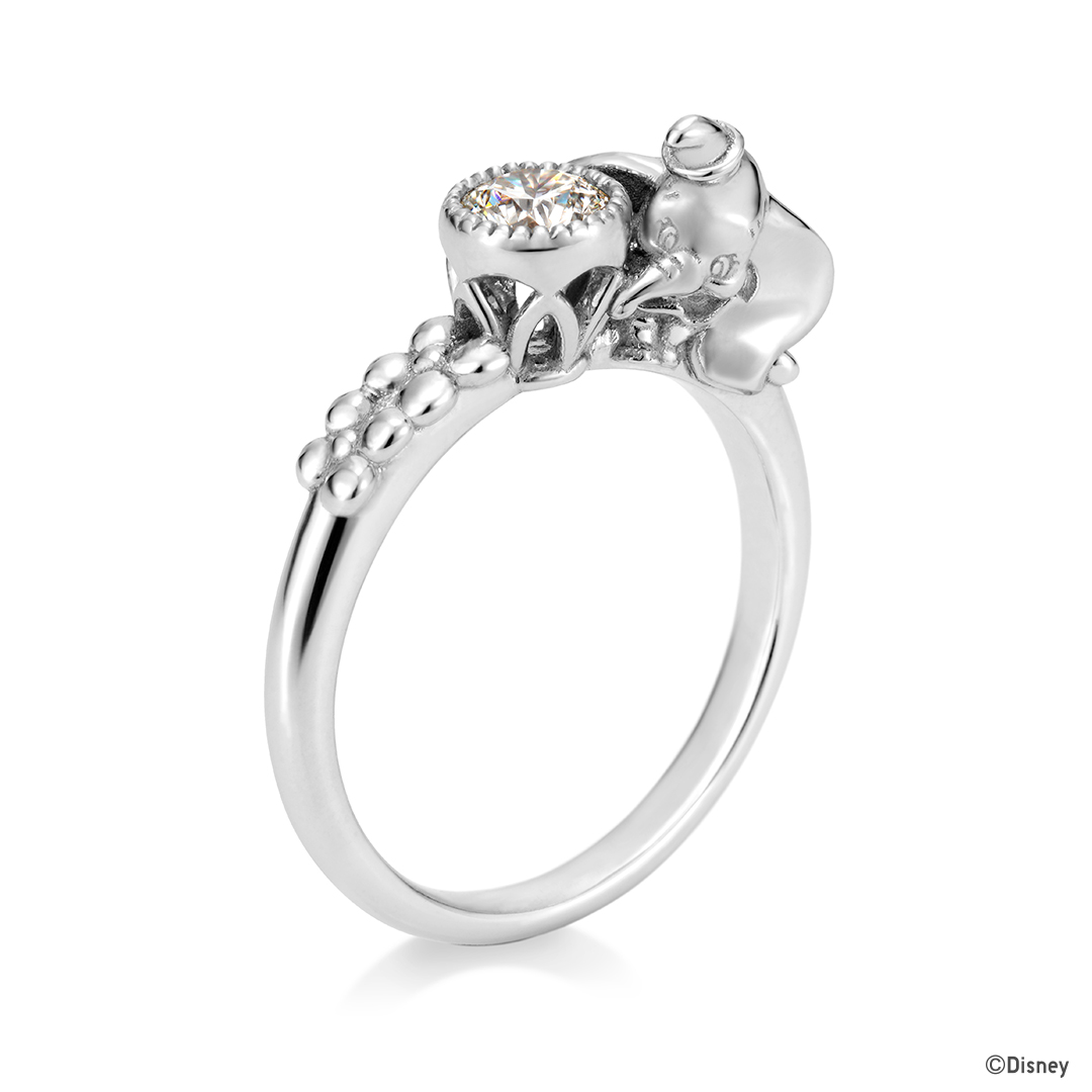 ダンボ』/婚約指輪[DODE-1026]｜オーダーメイド-エンゲージリング-