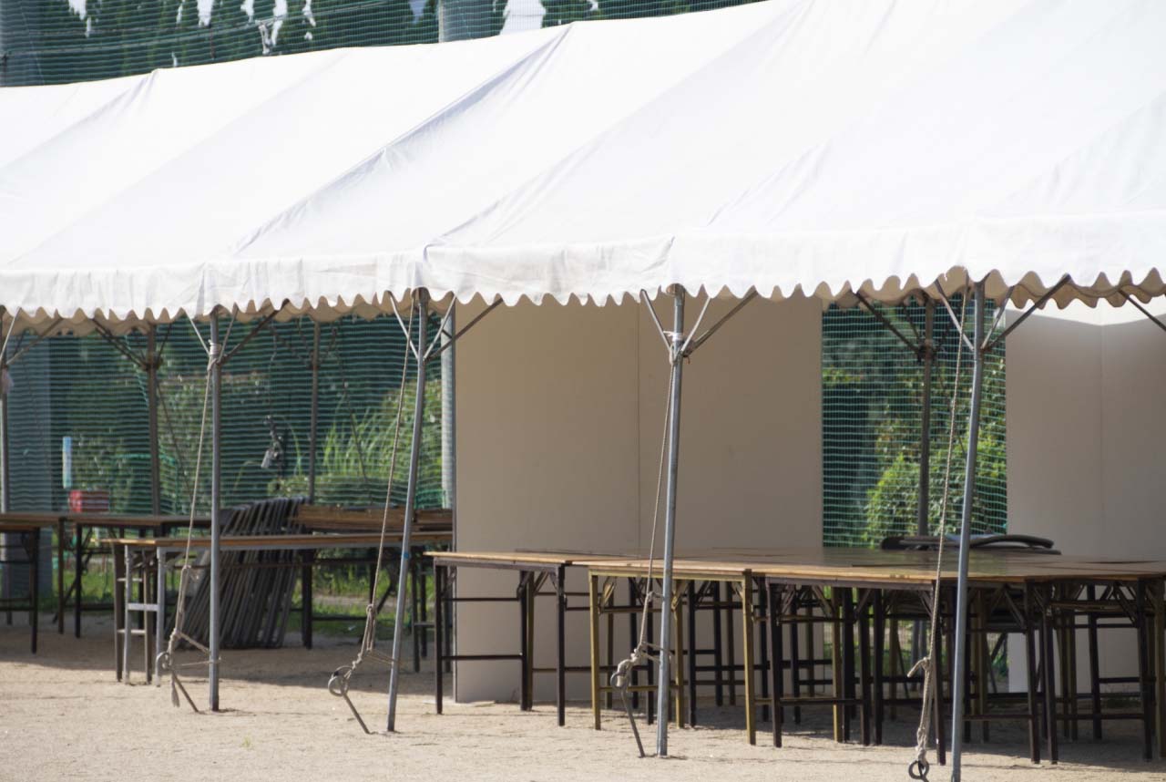 組立パイプテント・その他 | 暮らしをお手伝いする・株式会社近畿