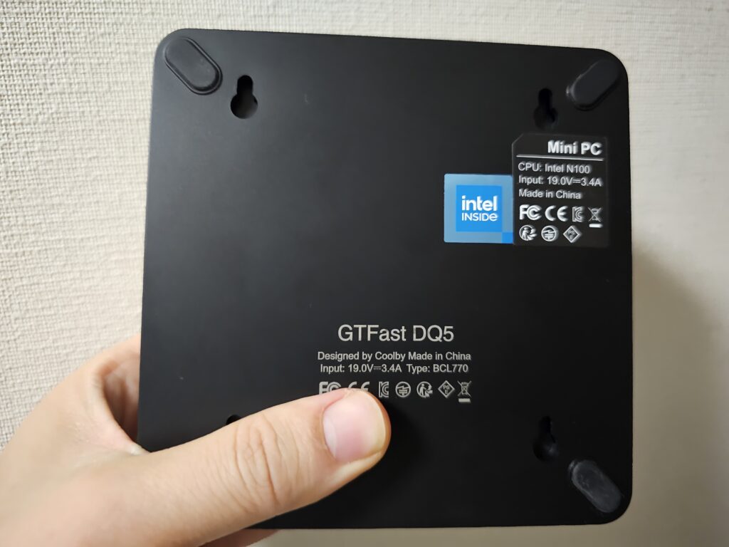 Coolby】N100搭載ミニPC(GTFast DQ5) 実機レビュー | K-Style