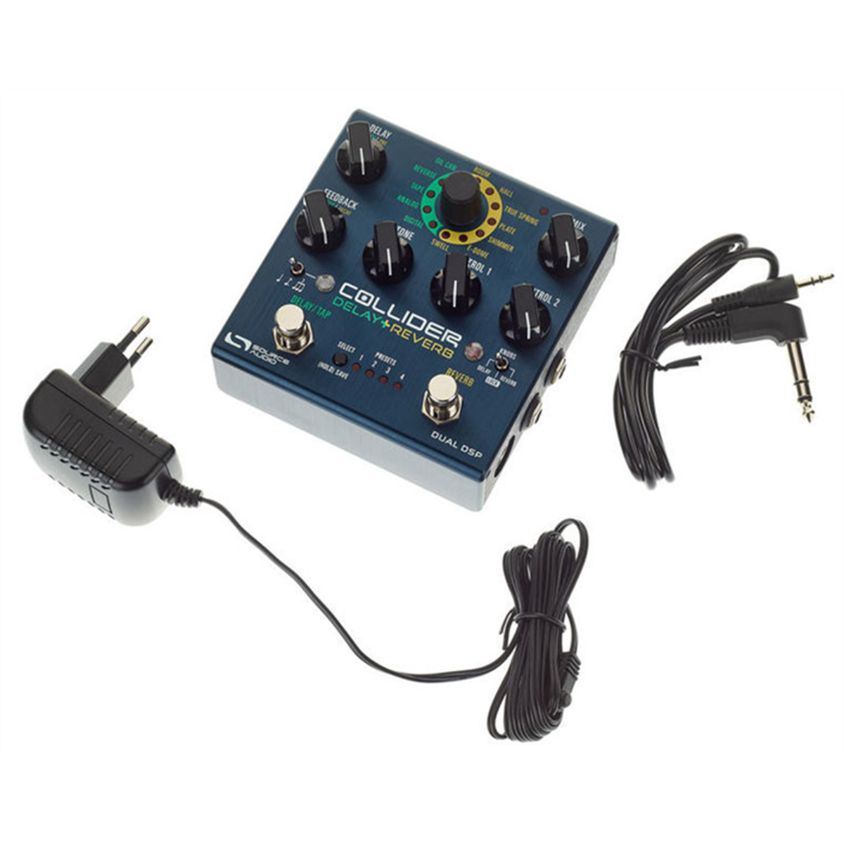 Omega Music | SOURCE AUDIO SA 263 Collider Delay+ Reverb