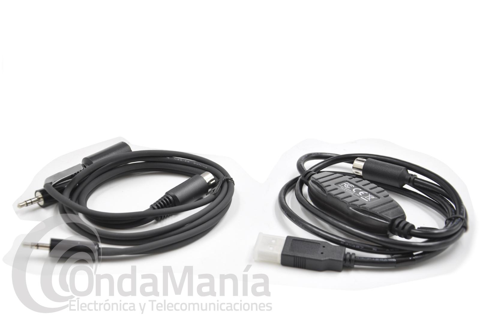 Cable de conexión YAESU SCU-40, SCU-58 compatible con los Yaesu