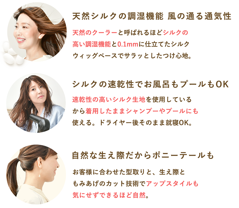 シルクナイス®価格 · 医療用ウィッグ専門店のワンステップ