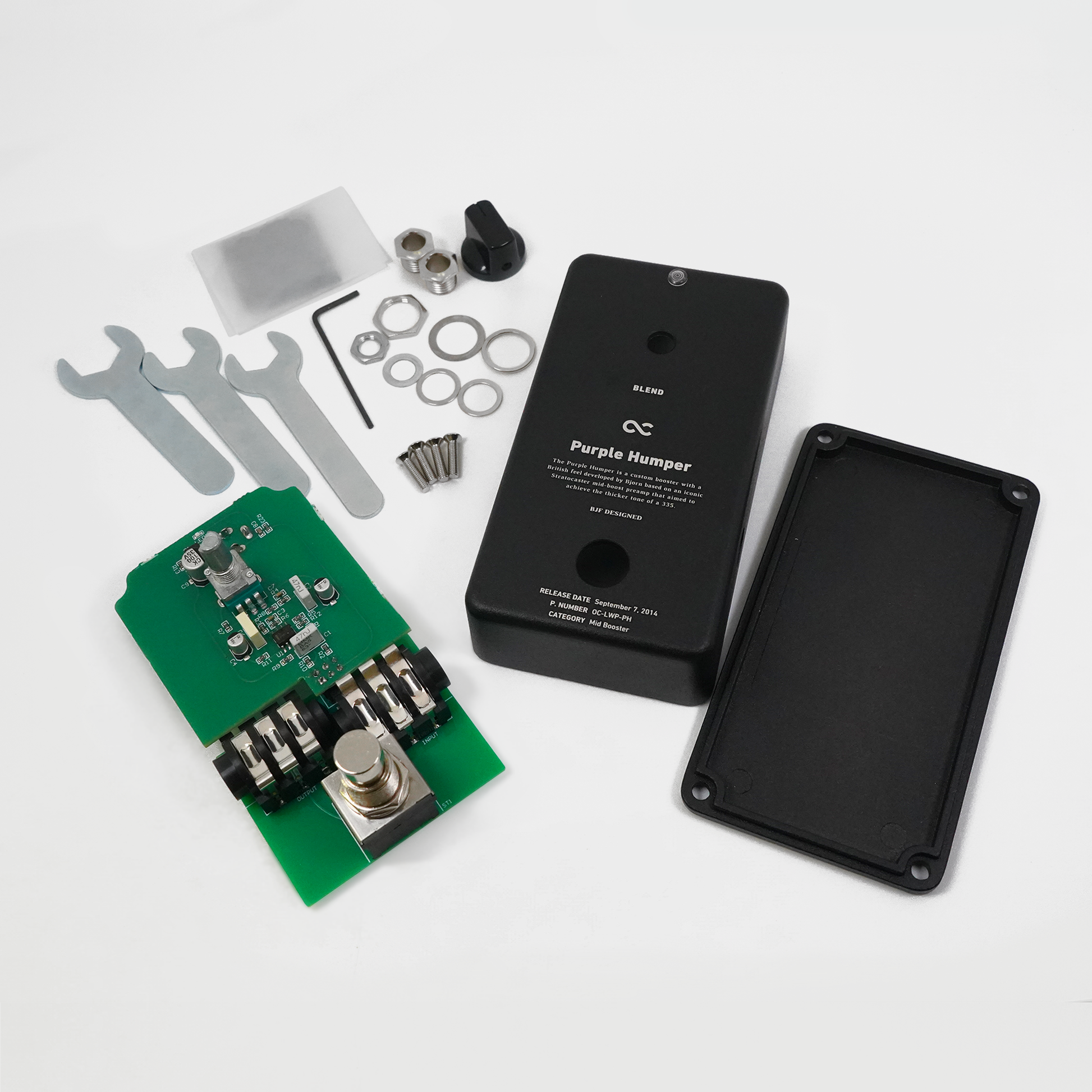 One Control LWP Series Purple Humper Solder Free Pedal Kit