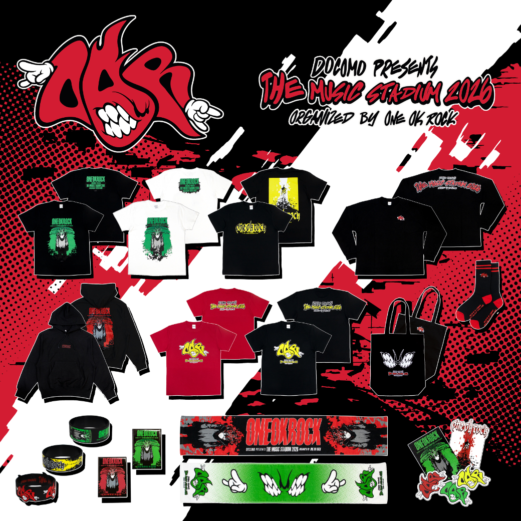 2026 ONE OK ROCK (TMS) OFFICIAL GOODS」事前通信販売 | ONE OK ROCK