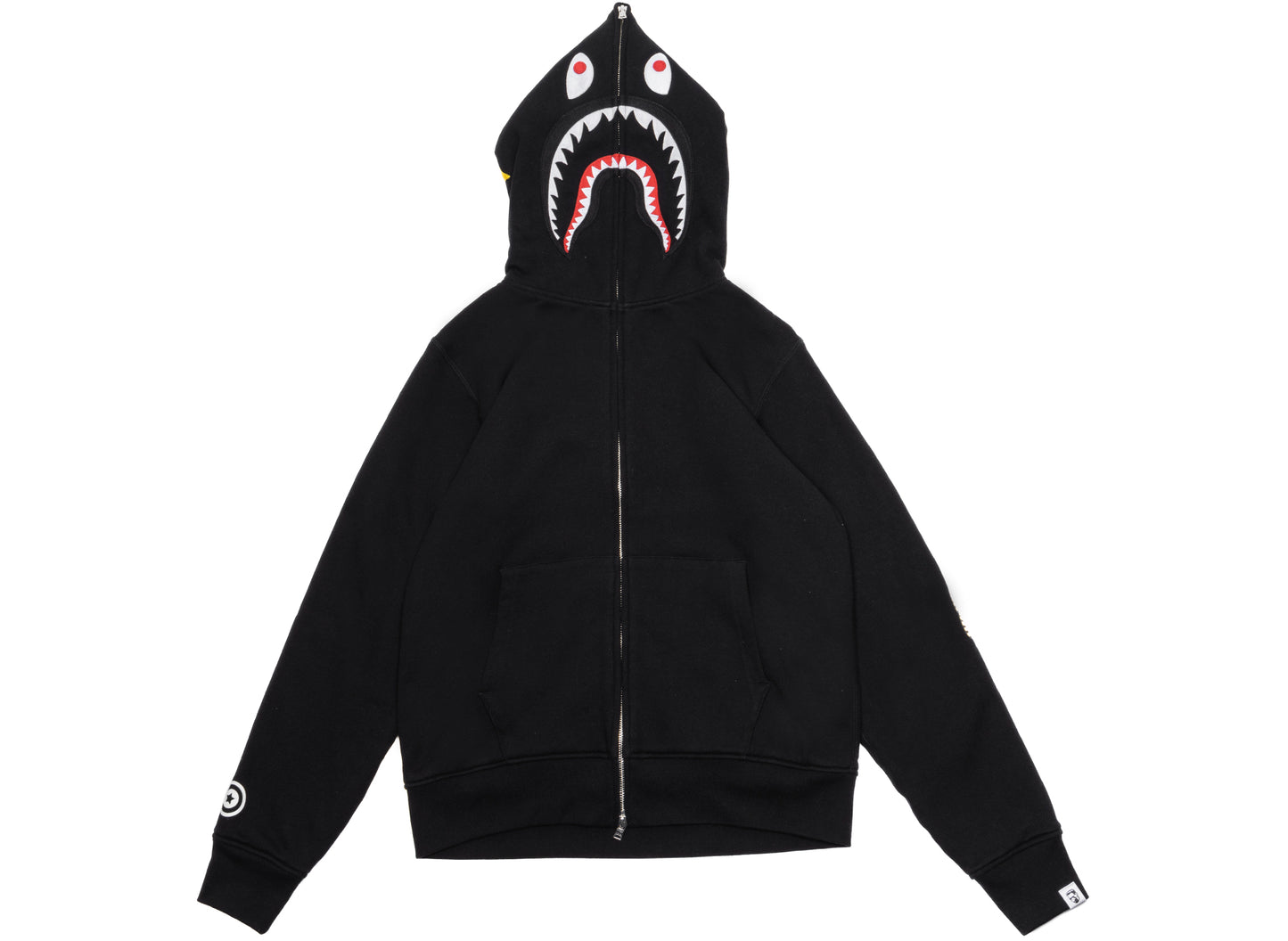 A Bathing Ape 2nd Shark Full Zip Hoodie in Black – Oneness Boutique