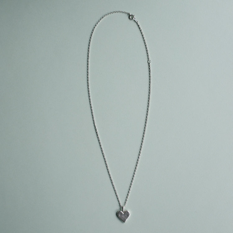 ハートシルフィウムネックレス SV