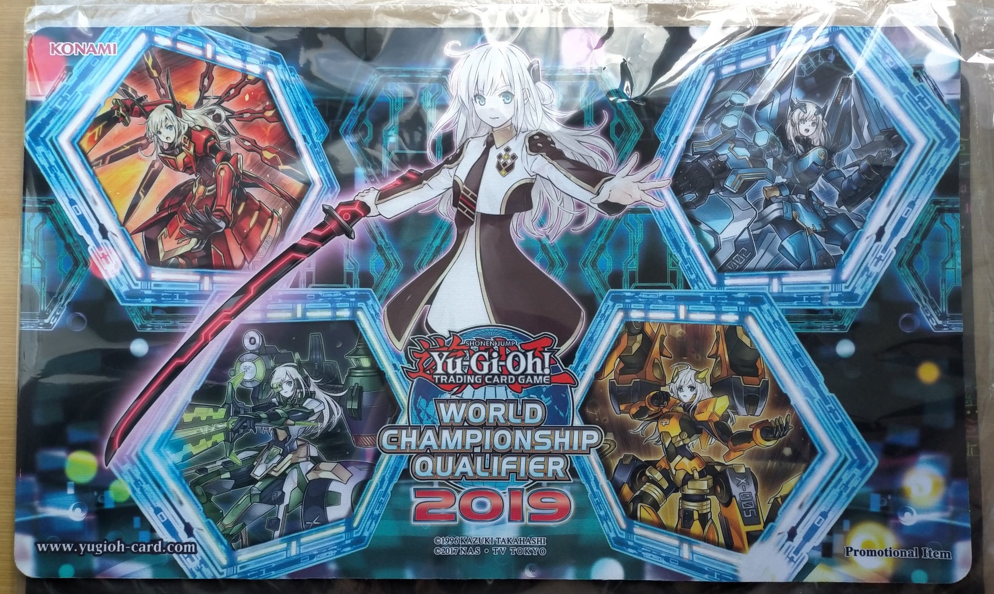 閃刀姫レイ YCSJ スリーブ 100枚 プレイマット 開封品 閃刀姫レイ