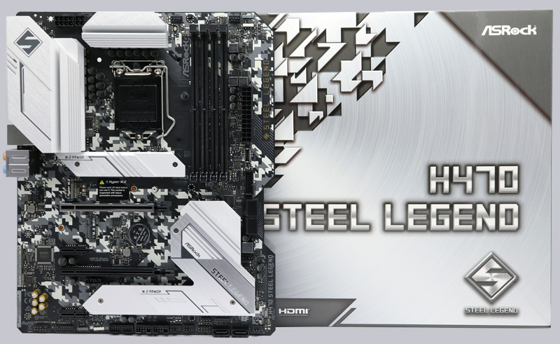 ASRock H470 Steel Legend Motherboard Review Layout, Design and