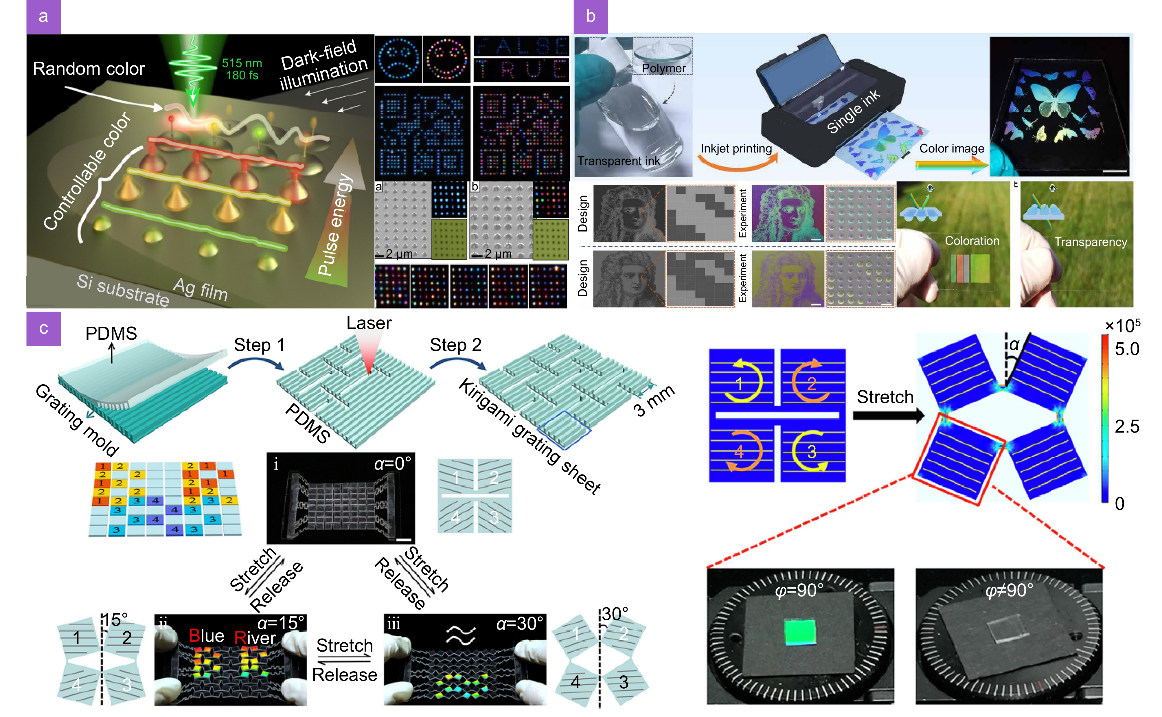Structural color: an emerging nanophotonic strategy for multicolor