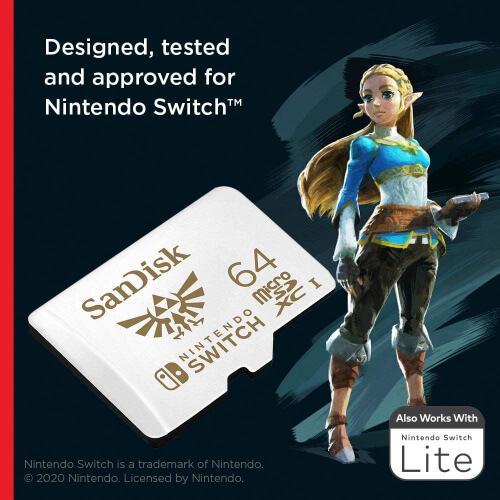 OEMPCWorld.com: SanDisk 64GB Nintendo Switch SDSQXAT-064G-GNCZN