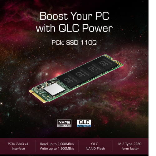 OEMPCWorld.com: Transcend TS1TMTE110Q MBW 1TB M.2 2280 NVMe PCIe