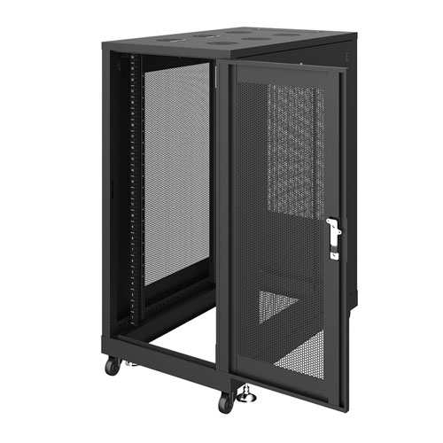 CP-SVN2410MBKN サンワサプライ 19インチサーバーラック メッシュ