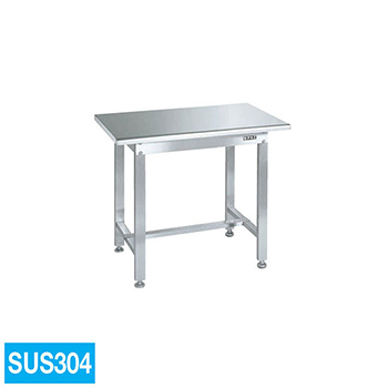 SUS4-096R サカエ ステンレス作業台 R付天板 SUS430 高さ740 幅900