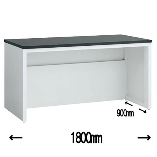 L7ZRCG-MBU2 オカムラ スチール実験台SX 幅1800片面タイプ 天板