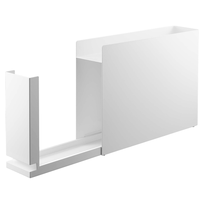 Yamazaki 隠せる調味料ラック タワー ホワイト(6003)