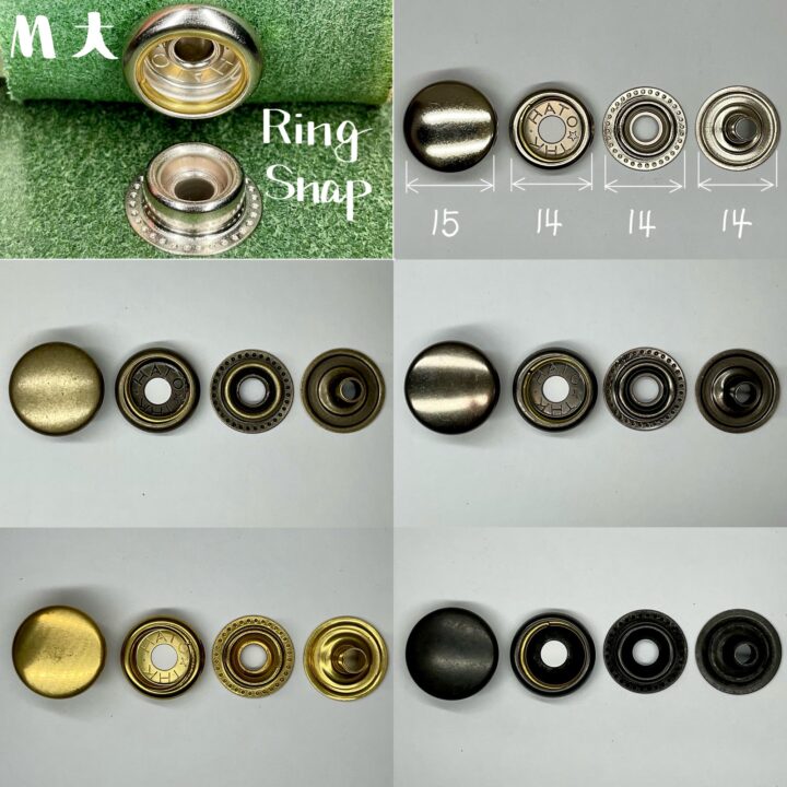Ring Snaps (M/ No.7050) Nickel Plate【HASI HATO】 | Item list