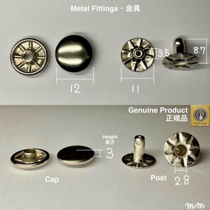 Hand Press Die (Single Cap Rivets XL 12mm)【Peacock】 | Item list