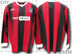 マンチェスター・シティ REEBOK Manchester City 2002-2003-2004