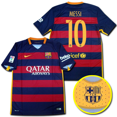 バルセロナ 2015－2016 Barcelona Home NIKE O.K.A フットボール