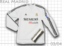 レアル・マドリード ADIDAS ユニフォームショップ 2003-2004 Home