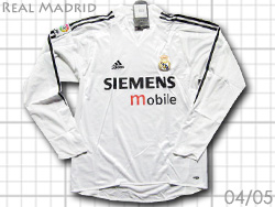 レアル・マドリード ADIDAS ユニフォームショップ 2004-2005 Home