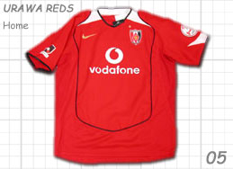 サッカーユニフォームショップ O．K．A． 浦和レッズ ホーム 2005 J